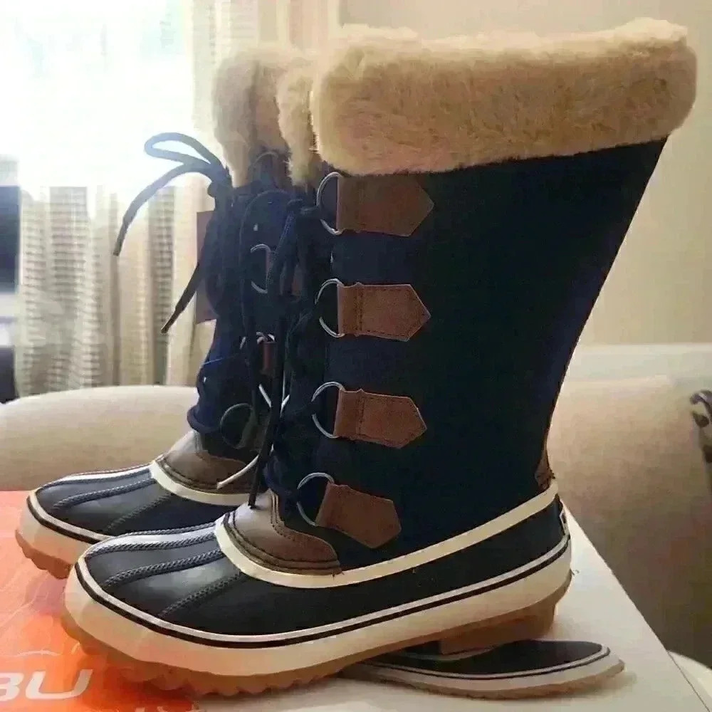 JBU Women's Snowy Lace Up Boots